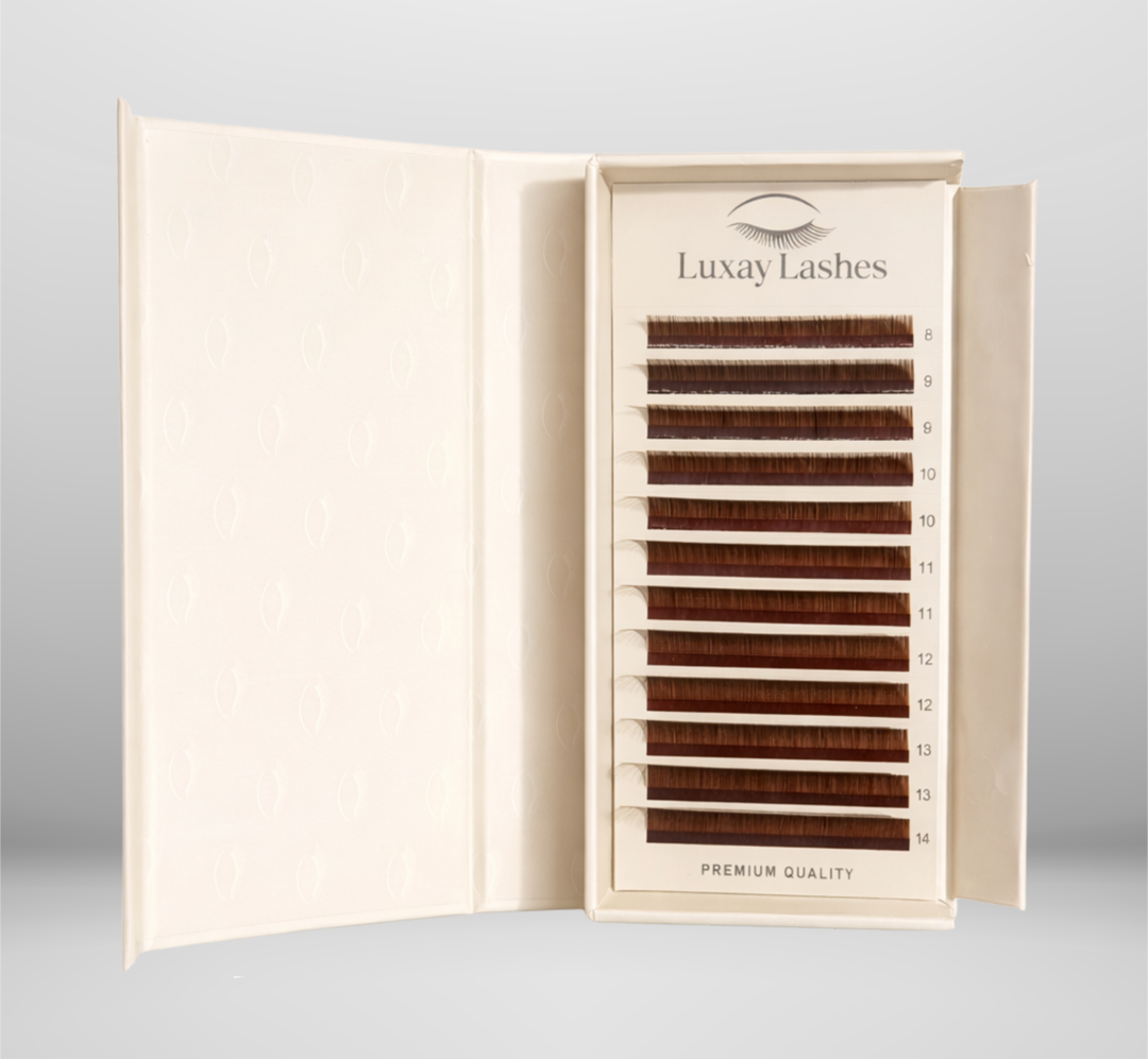 rzęsy brązowe LuxayLashes Cocoa