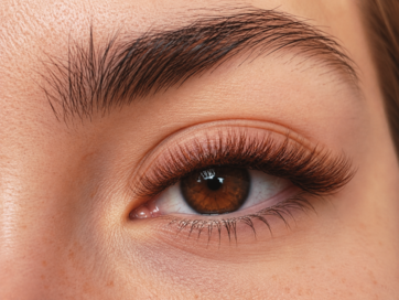 brązowe rzęsy do przedłużania LuxayLashes na pasku do naturalnych stylizacji